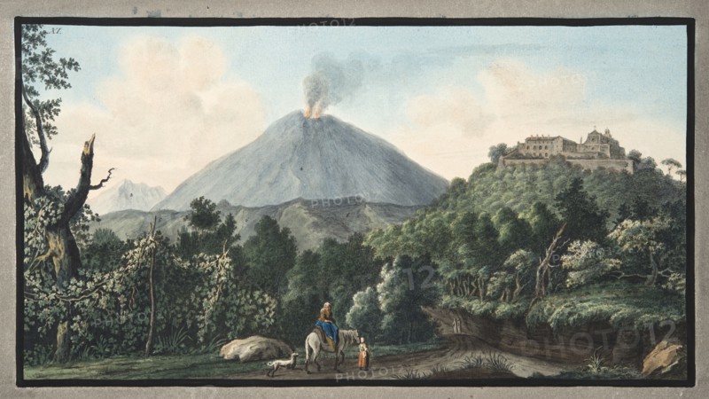 View of the Monte S. Angelo on which there is a Convent of Camaldolefi Monks, 1776.