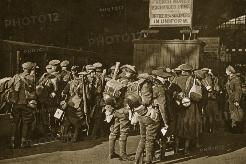 Homeward bound, with their great task greatly finished, 1919.