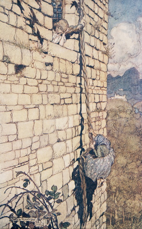 Rapunzel, 1909.