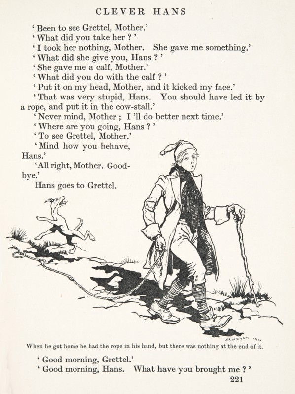 Clever Hans, 1909.