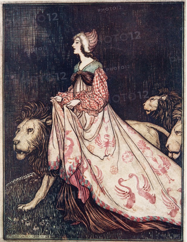 The Lady and the Lion, 1909.