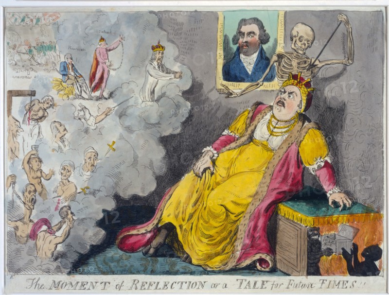 The Moment of Reflection or a Tale for Future Times, 1796.