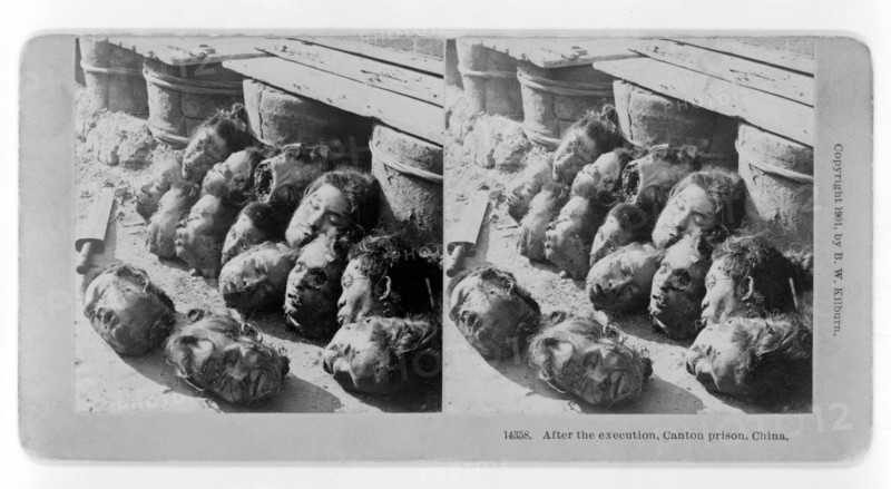 After the execution, Canton Prison, China, c.1901.