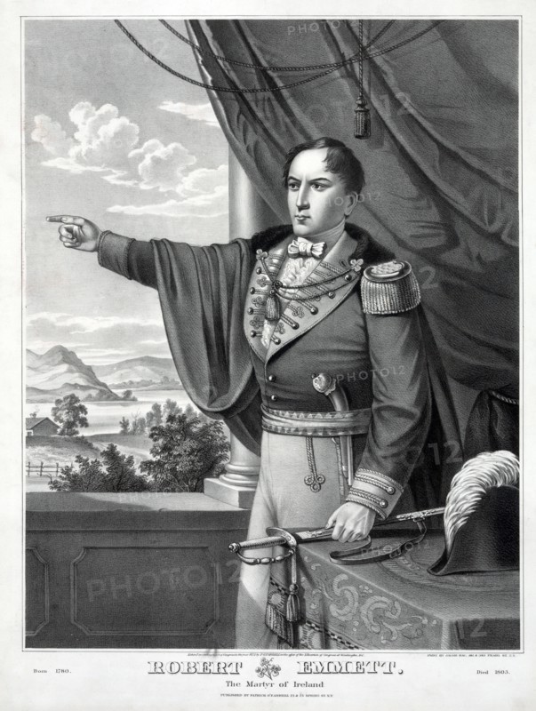 Robert Emmett, the Martyr of Ireland, c.1873.