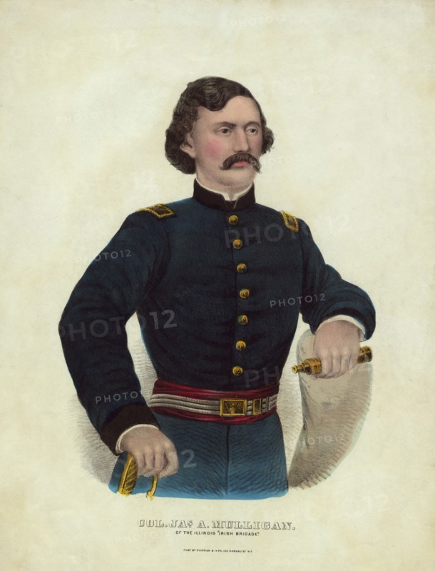 Col. Ja's. A Mulligan, of the Illinois Irish Brigade, 19th century.