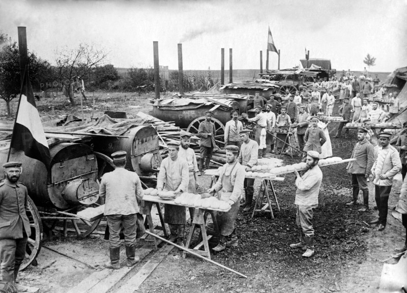 German Field Bakery, c. 1914.