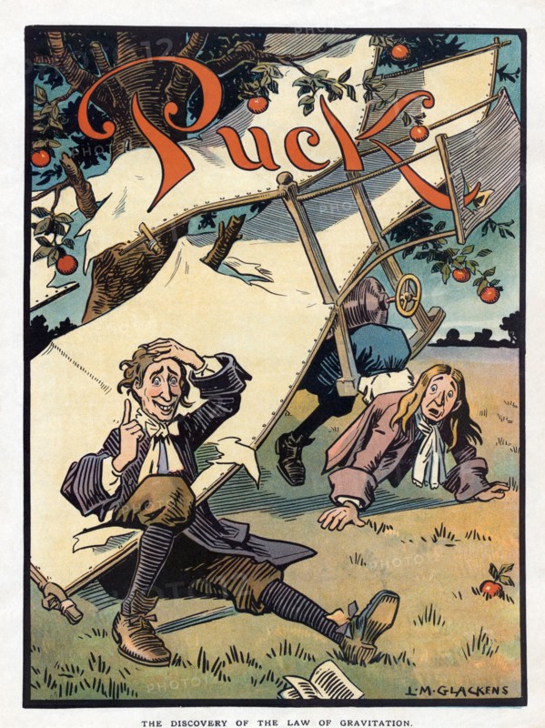 The Discovery of the Law of Gravitation, 1910.
