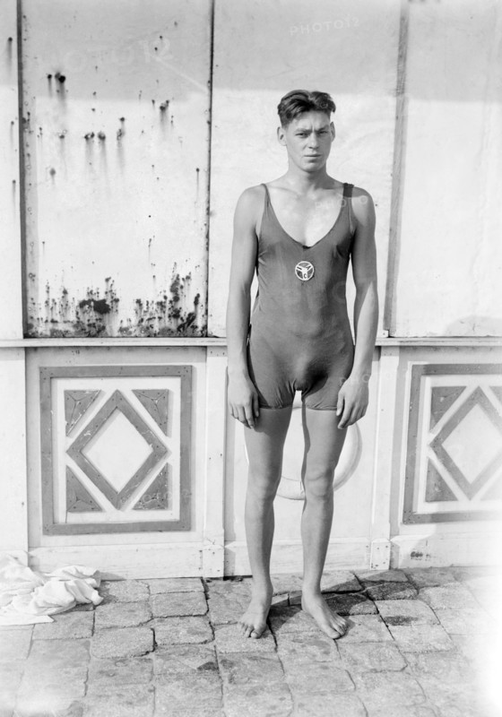 Johnny Weismuller c. 1924.