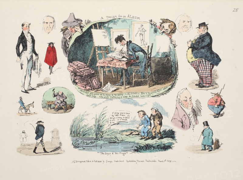 A Design for an Album, 1835.