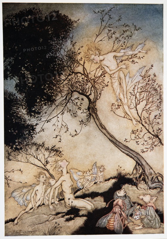 Go bring the rabble, O'er whom I give thee power, here to this place, Frontispiece, 1926.