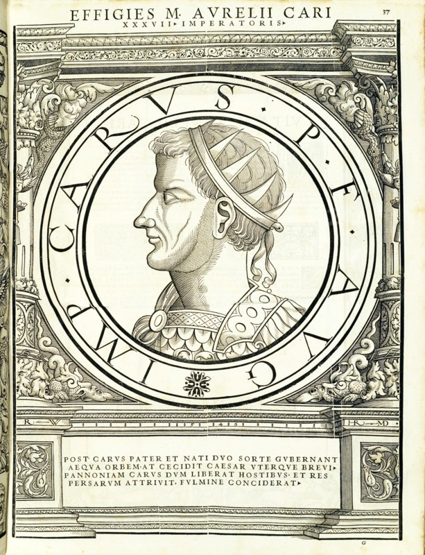 Carus (224 - 283 AD), 1559.