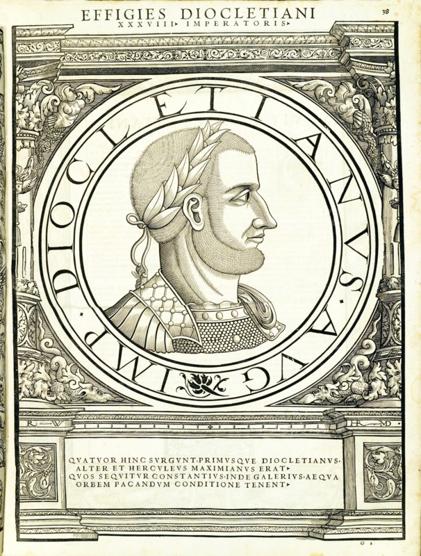 Diocletianus (245 - 311 AD), 1559.
