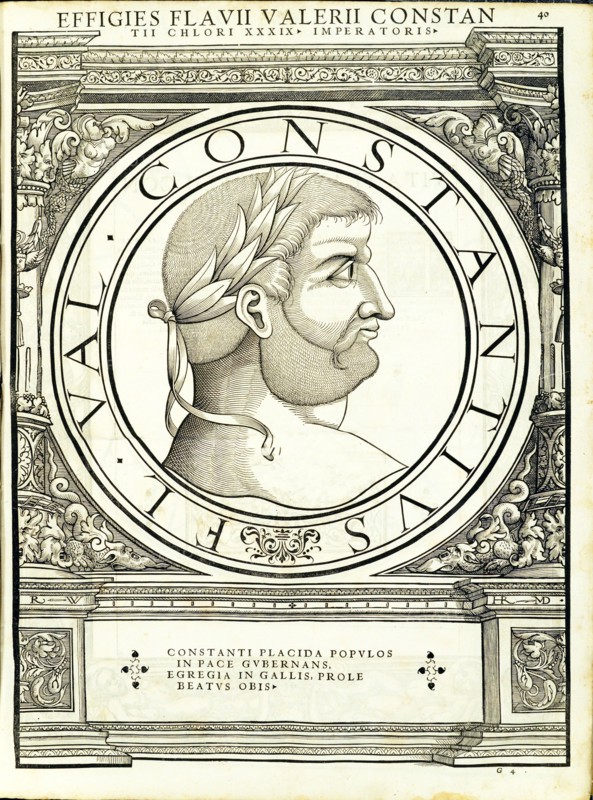 Constantius Chlorus (250 306 AD), 1559.