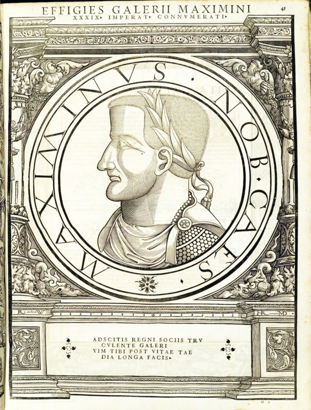 Maximinus II (270 - 313 AD), 1559.