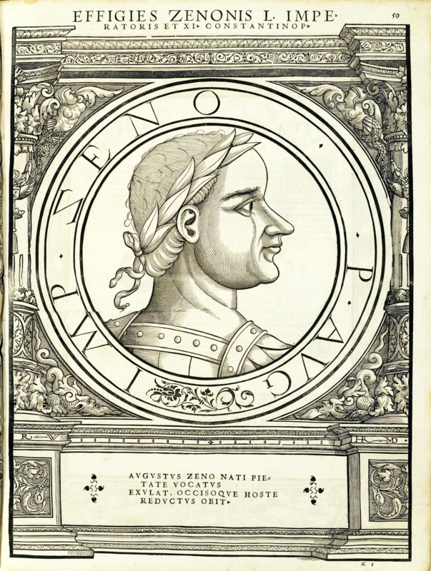 Zeno (425 - 491 AD), 1559.