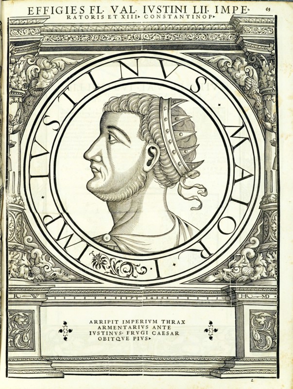 Lustinus (453 - 527 AD), 1559.