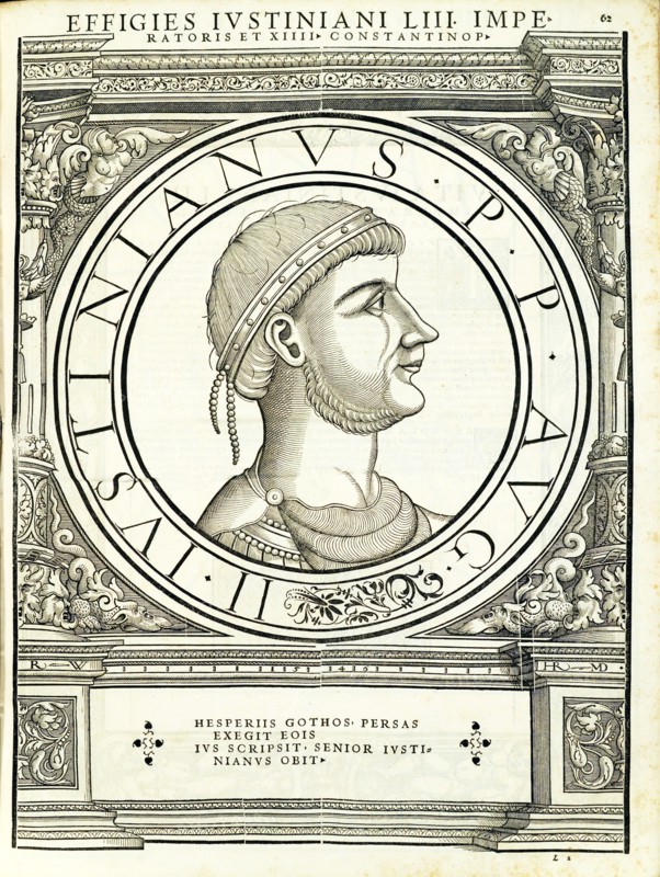 Lustinianus I (482 - 565 AD), 1559.