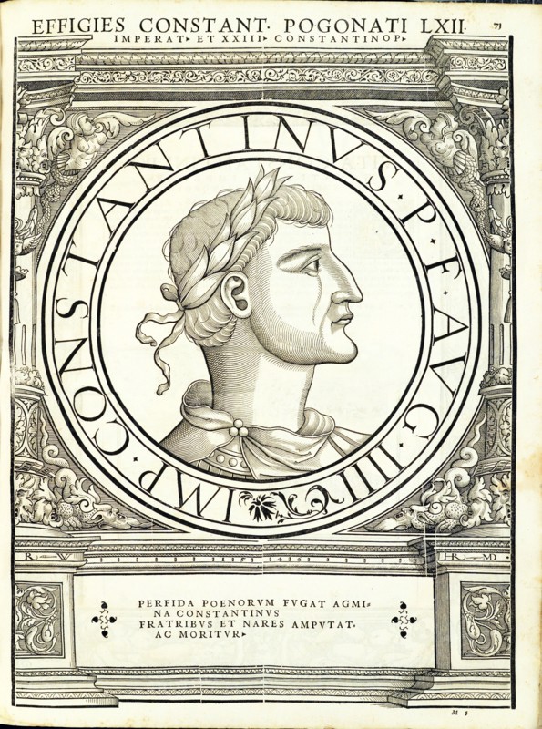 Constantinus Pogonatus, 1559.