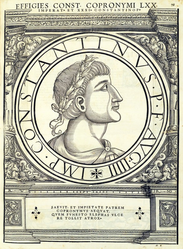 Constantinus Copronymus (718 - 775), 1559.