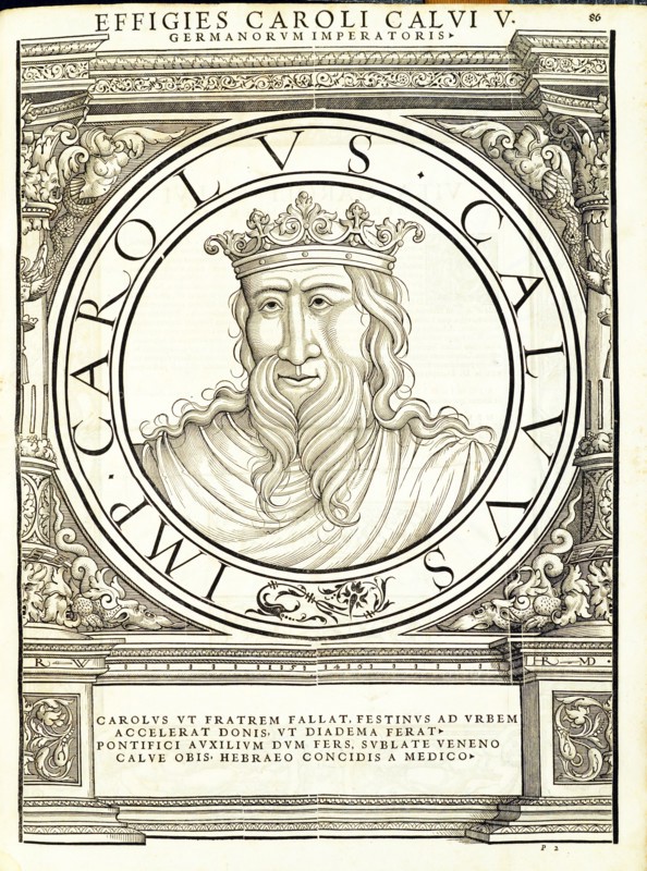 Carolus Caluus (823 - 877), 1559.