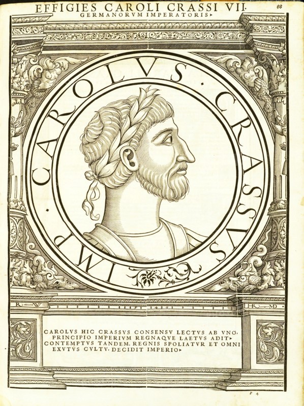 Carolus Crassus 839 - 888), 1559.