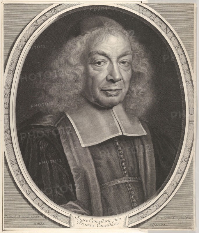 Portrait of Étienne II d'Aligre, 17th Century. Creator: Unknown.