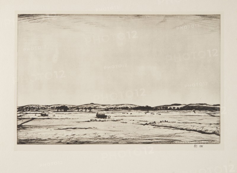 Sussex Downs, pub. 1926. Creator: Christopher Richard Wynne Nevinson (1889 ? 1946) .