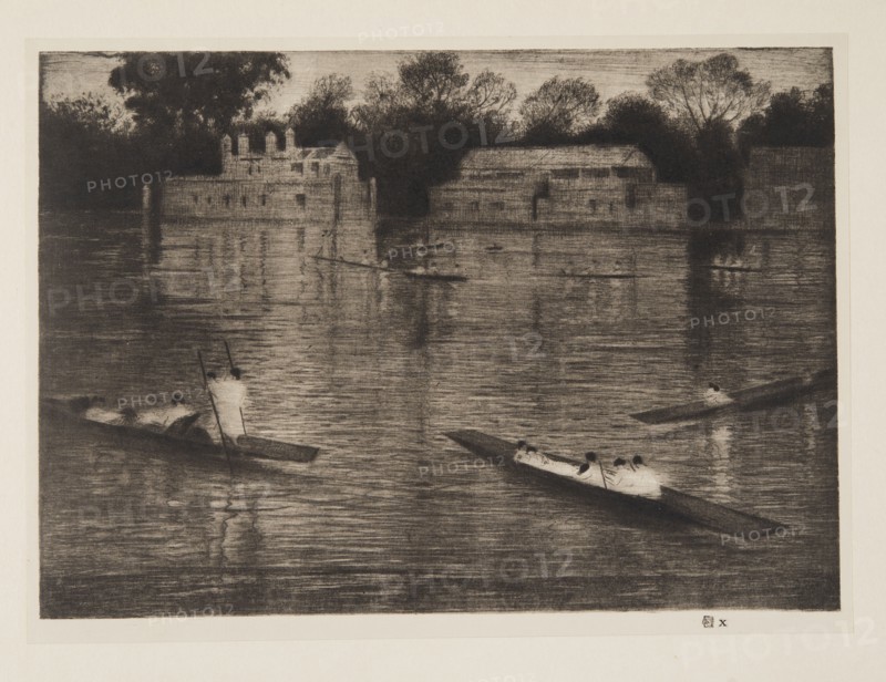 Sunday Evening, pub. 1926. Creator: Christopher Richard Wynne Nevinson (1889 ? 1946) .
