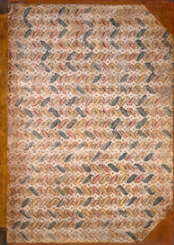 Marble endpaper, 1950s. Creator: English School (20th Century).