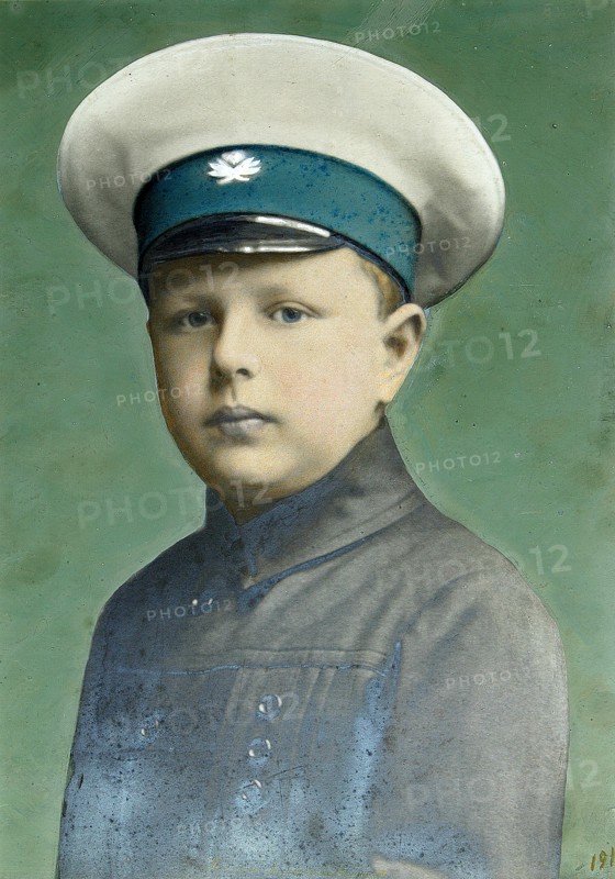 'Portrait of the Son', 1910s. Artist: Alexei Sergeevich Mazurin