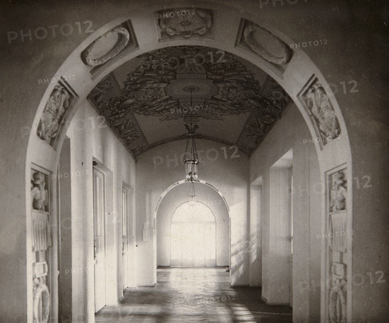 The Museum of the Imperial Pushkin Lyceum in Saint Petersburg, Russia, 1910s.   Artist: Karl Kubesch