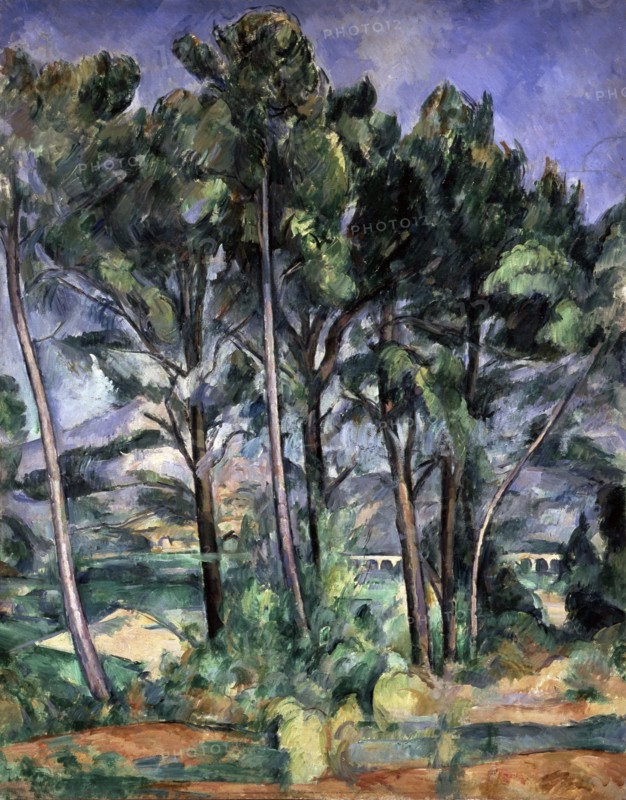 'The Aqueduct', 1898-1900.  Artist: Paul Cezanne
