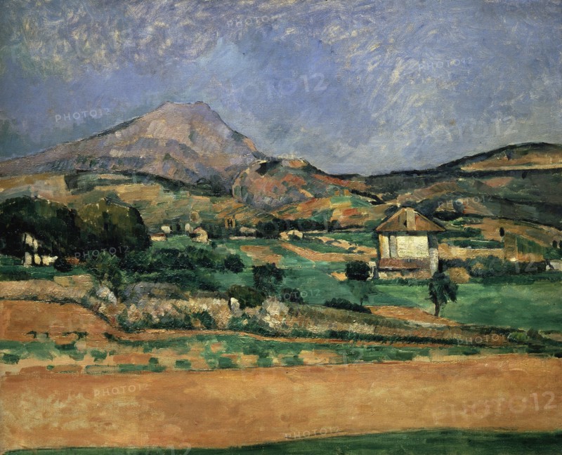 'The Plain of the Mont Sainte-Victoire', 1882-1885.  Artist: Paul Cezanne