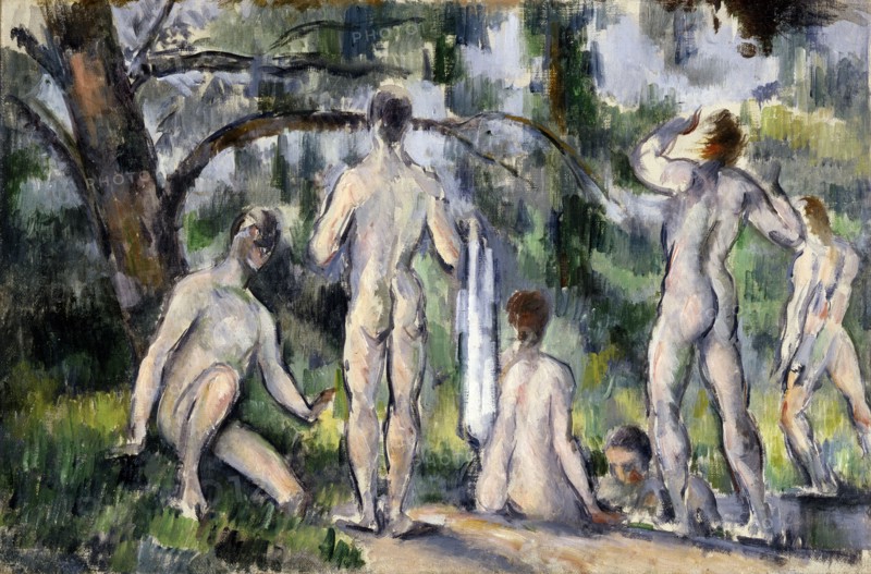 'Bathers', 1890-1894.  Artist: Paul Cezanne