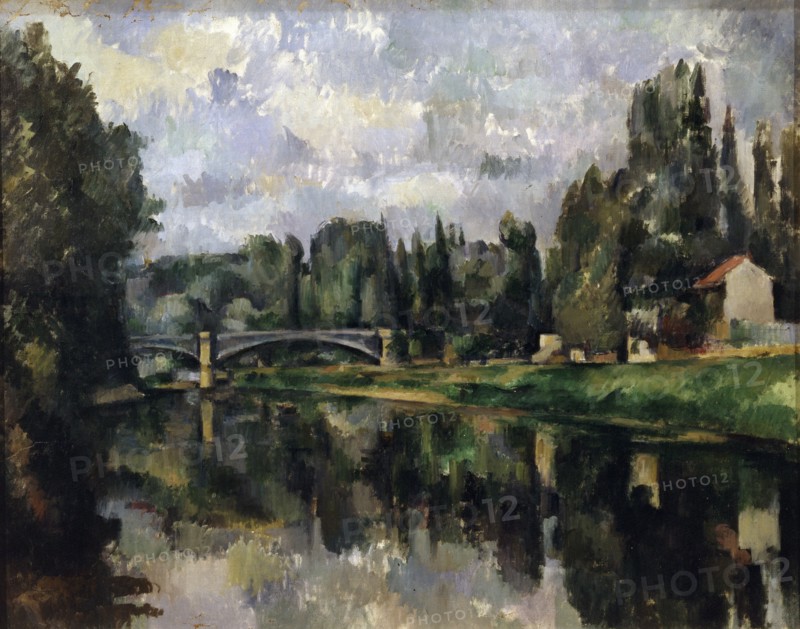 'The Banks of the Marne', 1888-1895. Artist: Paul Cezanne