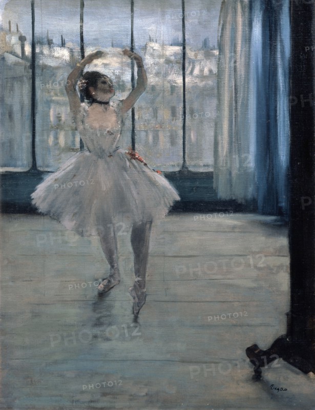 'Dancer at the Photographer', 1875. Artist: Edgar Degas