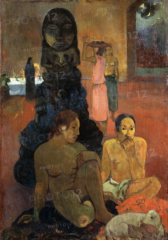 'The Great Buddha', 1899.  Artist: Paul Gauguin