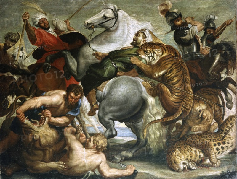 'Tiger, Lion And Leopard Hunt', 1616. Artist: Peter Paul Rubens