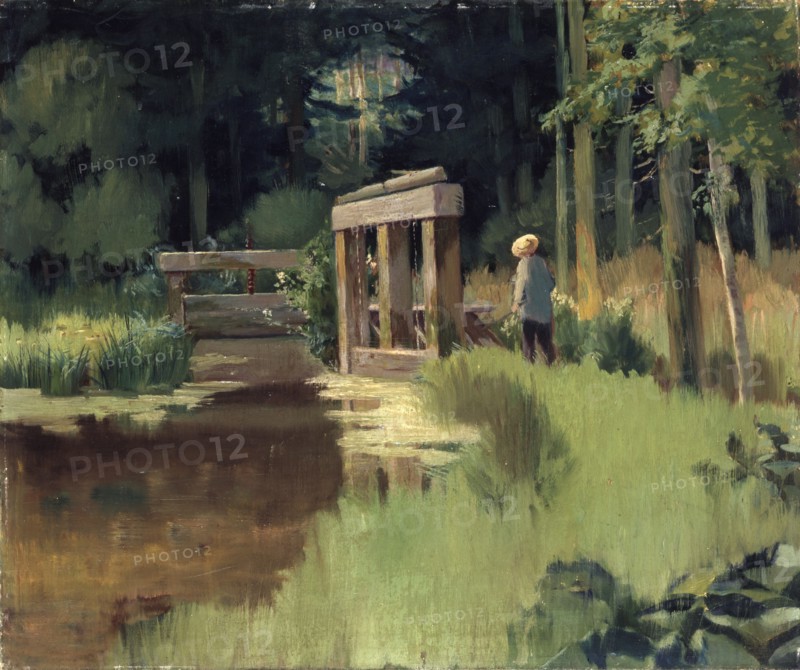 'In a Park', 19th century.  Artist: Edouard Manet