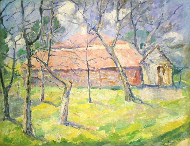 'Landscape near Kiev', 1930.  Artist: Kazimir Malevich