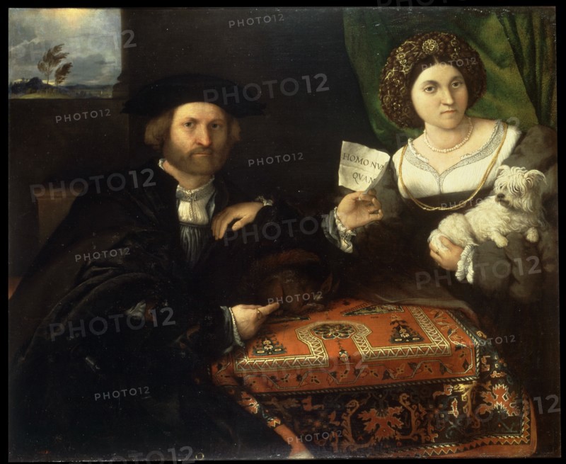 'Family Portrait', c1523. Artist: Lorenzo Lotto