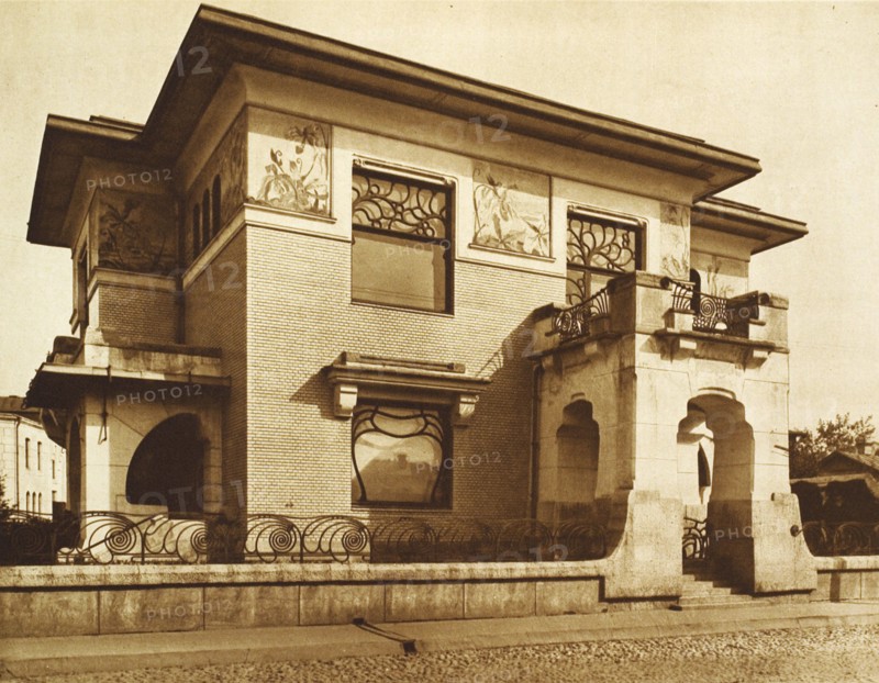 Ryabushinsky House, Malaya Nikitskaya Street, Moscow, Russia, 1902. Artist: Unknown