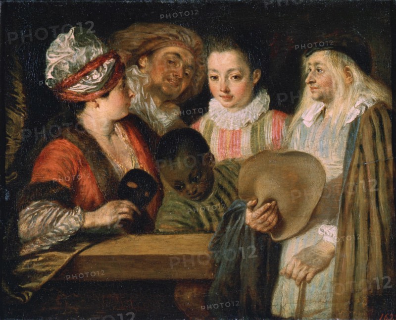 'Actors of the Comédie Française', 1711-1712.  Artist: Jean-Antoine Watteau