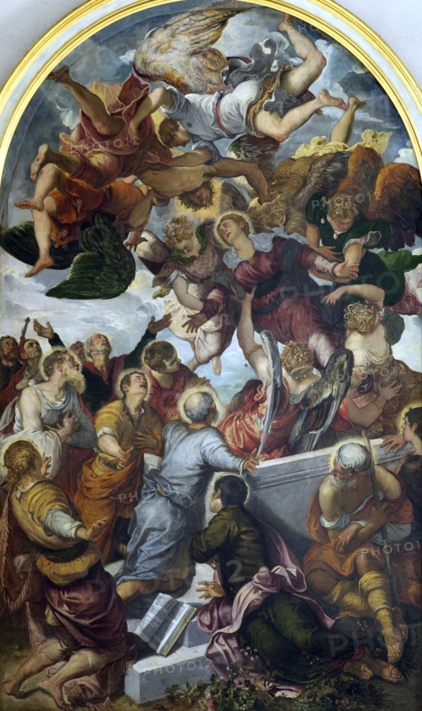 'The Assumption of the Blessed Virgin Mary', c1554.  Artist: Jacopo Tintoretto