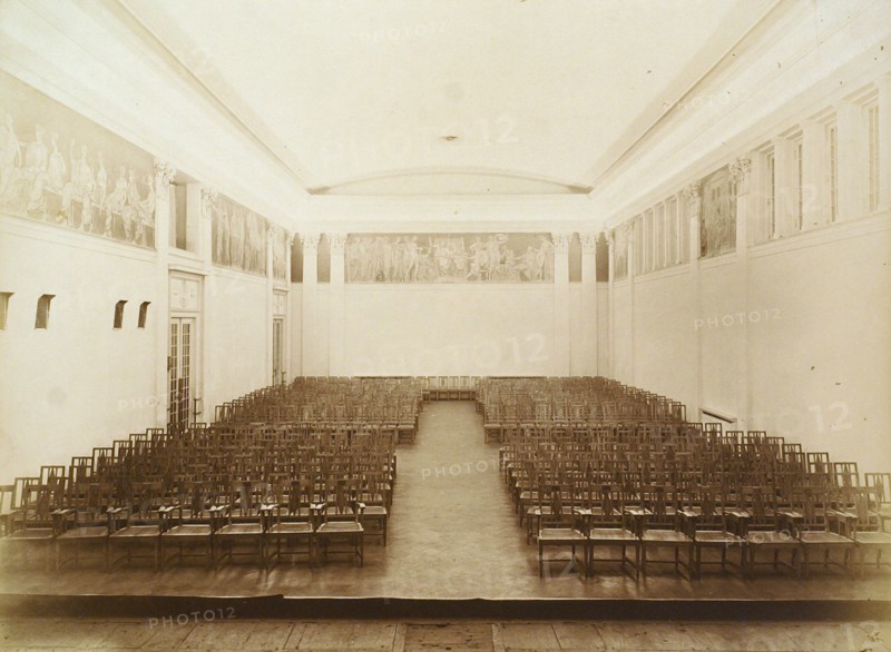Concert hall, House of the Association of Literature and Arts, Russia, 1910s. Artist: Unknown