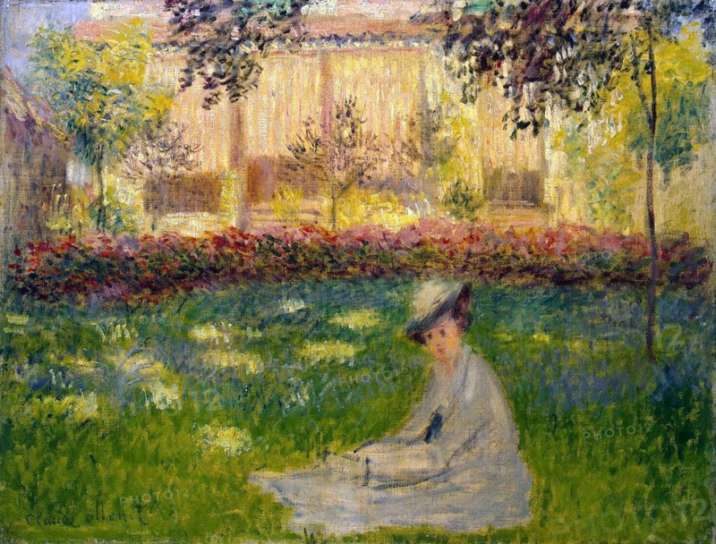 'Woman in a Garden', 1876.  Artist: Claude Monet