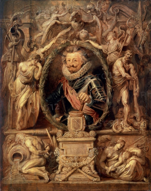 Portrait of Charles Bonaventure de Longueval, Comte de Bucquoy, (1571-1621), 1621.  Artist: Peter Paul Rubens