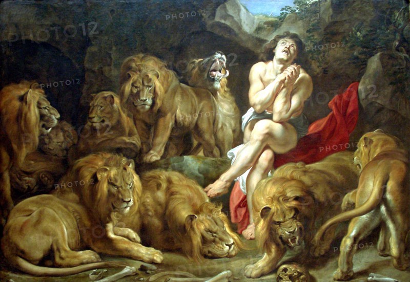 'Daniel in the Lion's Den', c1615. Artist: Peter Paul Rubens