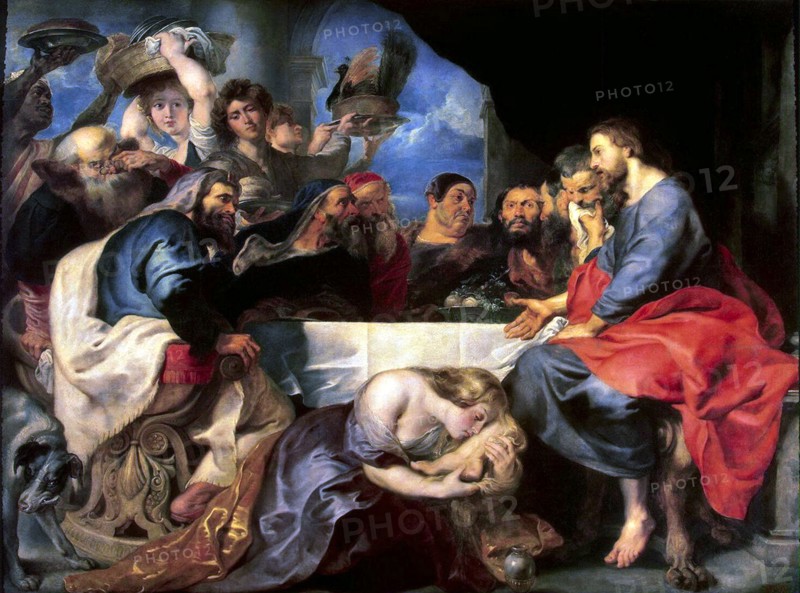 'Feast in the House of Simon the Pharisee', between 1618 and 1620.  Artist: Peter Paul Rubens
