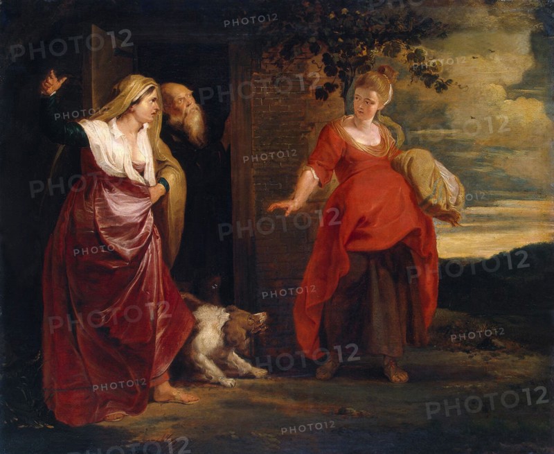 'Hagar Leaves the House of Abraham', c1615. Artist: Peter Paul Rubens